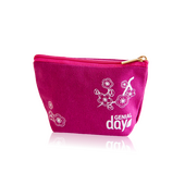 Genial Day - Small Canvas Bag for Pad, Liners or menstrual cup