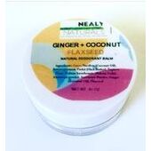 Ginger + Coconut Flaxseed Deodorant