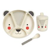 Baby Dish Set - Bamboo Bear