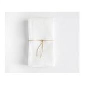 Heirloom Linen Napkins - White - Set of 4