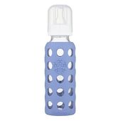 Glass Baby Bottle - Lifefactory - 9oz - Blueberry