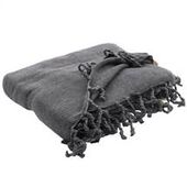 Organic Throw Blanket - Grey