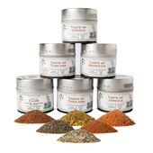 Cuisines of the World Gourmet Seasonings Collection - 6 Tins