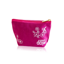 Genial Day - Small Canvas Bag for Pad, Liners or menstrual cup