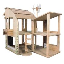 Wooden Dollhouse - Eco-Design