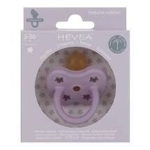Natural Rubber Pacifier - Orthodontic, Lavender, 3-36m