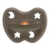 Natural Rubber Pacifier - Round, Shiitake Grey, 0-3m
