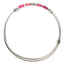 Fair Trade Jewelry - Leakey Celebration Bracelet - October (Pink)