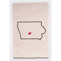 Housewarming Gifts - Tea Towels by State - Choose Your State! - Iowa