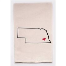 Housewarming Gifts - Tea Towels by State - Choose Your State! - Nebraska
