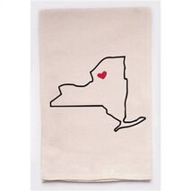 Housewarming Gifts - Tea Towels by State - Choose Your State! - New York