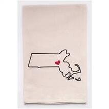 Kitchen Towels by State - Massachusetts
