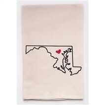 Kitchen Towels by State - Maryland