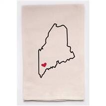 Kitchen Towels by State - Maine