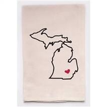 Kitchen Towels by State - Michigan