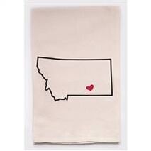 Kitchen Towels by State - Montana