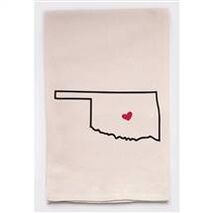 Kitchen Towels by State - Oklahoma