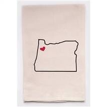 Kitchen Towels by State - Oregon