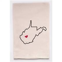 Kitchen Towels by State - West Virginia
