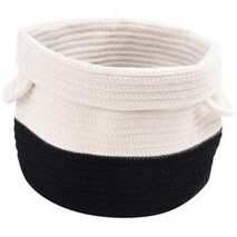 Make Your Own Gift Basket - Cotton Rope Basket Black