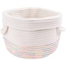 Make Your Own Gift Basket - Cotton Rope Basket Rainbow