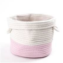 Make Your Own Gift Basket - Pink Rope Basket