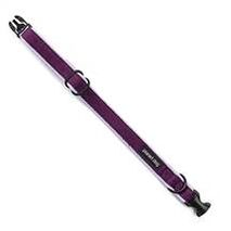 Hemp Dog Collar - Purple - Large