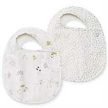 Organic Baby Bibs - Magical Forest Set of 2