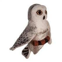 Garden Gift - Wool Felted Decoration - Snowy Owl Ornament