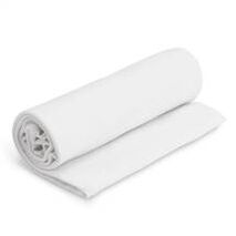 Organic Baby Blanket - Plain White Swaddle