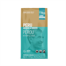 Level Ground Trading, Direct Fair Trade, Peru Medium Roast Coffee, 454 grams