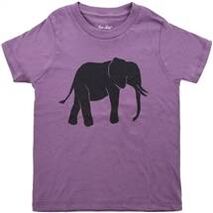 Organic Toddler Elephant T-Shirt - 4T
