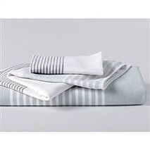 Organic Guest Towels - Peshtemal Gray Stripe