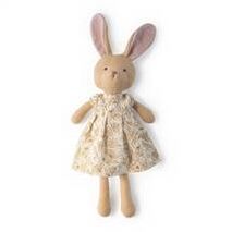 Organic Stuffed Animal - Rabbit Juliette in Herb Meadow