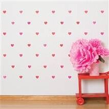 Removable Wall Decals For Nursery  Petit Hearts