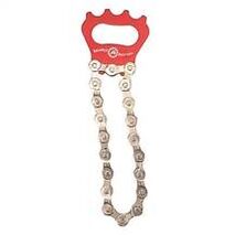 Recycled Bottle Opener - Bike Chains - red