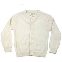 Organic Cardigan Sweater - 3-6 Months - Cream