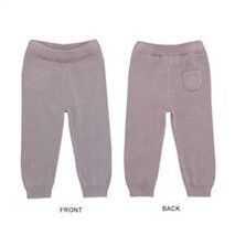 Organic Knit Pants - Grey - 3-6 Months