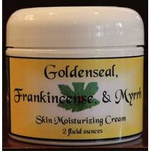 Goldenseal Frankincense & Myrrh Moisturizing Cream