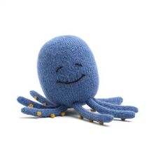 Stuffed Octopus Toy - Alpaca Yarn
