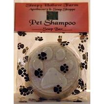 Pet Shampoo Bar 5 oz. Round Coffee