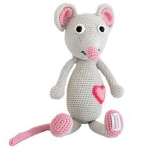 Organic Toys - Stuffed Mouse Emma