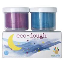 Organic Playdough - Set of 2 Colors - Blue and Purple