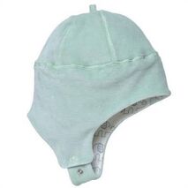 Under the Nile Organic Baby Clothes - Sage Green Ear Flap Hat