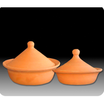 Set of Two Clay Pans — Naturally Non-Stick
