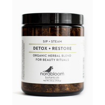 Organic Sip + Steam Herbal Beauty Blend - Detox + Restore