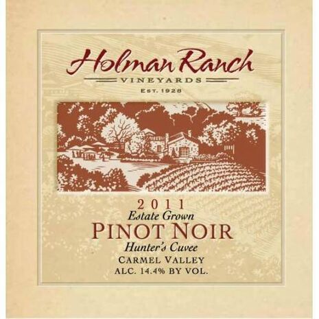 Holman Ranch Estate Grown Hunters Cuvee Pinot Noir 2011