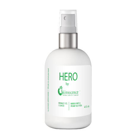 HERO Minimalist Gel Sensitive Skin Face Cleanser | Manuka Honey & Organic Aloe Vera