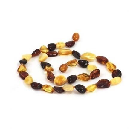 Baltic Amber Teething Necklace - Multi