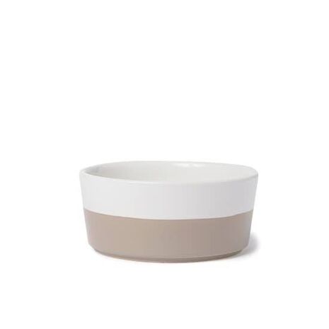 Ceramic Dog Bowl - Vintage Grey, Medium